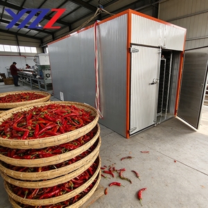 Séchoir à plateaux automatique à air chaud, séchoir alimentaire industriel pour fruits et grains de café, machine de séchage 500 <span class=keywords><strong>kg</strong></span> avec <span class=keywords><strong>pompe</strong></span>, garantie 1 an - Product Image 1