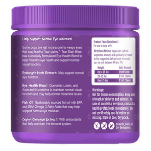 OEM/ODM Suplemento suave para masticar perros Prevención de manchas de lágrimas y Protector de humedad ocular Removedor del sistema inmunológico Medicina para mascotas - Product Image 4