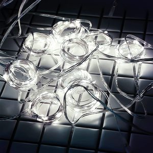3x3m 9.8ft USB Hook Holiday Party Decoration String Cool/WarmWhite <b>Ball</b> Curtain Fairy <b>LED</b> with Lights - Product Image 5