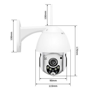 Cámara de seguridad inalámbrica con almacenamiento en la nube para exteriores, sistema CCTV PTZ IP de 1080p con almacenamiento en la nube, impermeable y <span class=keywords><strong>oculta</strong></span> - Product Image 6