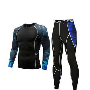 Mallas deportivas <span class=keywords><strong>de</strong></span> manga larga para <span class=keywords><strong>hombre</strong></span>, <span class=keywords><strong>de</strong></span> secado rápido Camiseta deportiva, ropa <span class=keywords><strong>de</strong></span> fitness elástica <span class=keywords><strong>de</strong></span> secado rápido - Product Image 1