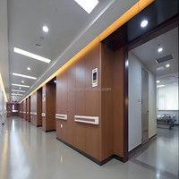 Système de salle blanche : Panneau mural hygiénique en PVC brillant sans joint pour laboratoires pharmaceutiques et hôpitaux