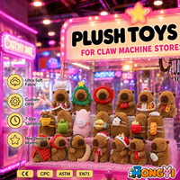 Vente en gros usine : Assortiment de jouets en peluche pour machines à griffes (8, 9, 10, 12, 15, 20 pouces) et animaux en peluche
