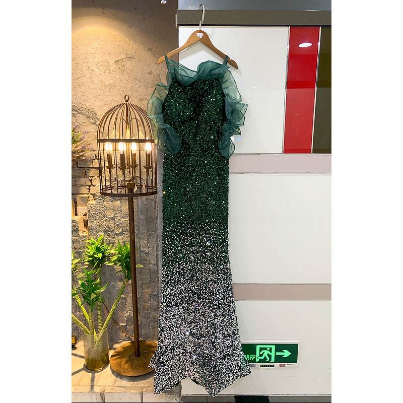 green emerald velvet dress Clarisse 8021 Forest Green Prom Dress – PROM BAE