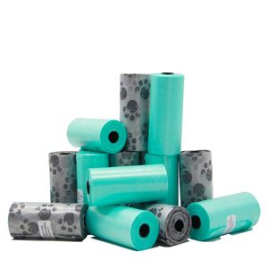 Heavy-Duty Eco-Friendly Biodegradable & <b>Compostable</b> Dog Poop <b>Bags</b> Made From Corn Starch with Plastic Core - Product Image 1