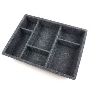 Stationery Makeup Boxes Utility Storage Bins Trays Holder Sorter Felt <b>Drawer</b> Organizer <b>for</b> Home - Product Image 1