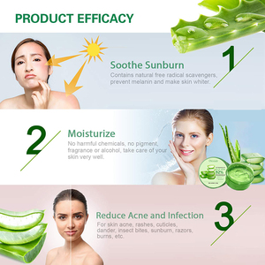 Prix usine Étiquette Privée de Soins De La Peau Pour Toujours Naturel Peau <span class=keywords><strong>Gel</strong></span> Apaisant à L'<span class=keywords><strong>aloe</strong></span> <span class=keywords><strong>Vera</strong></span> pour le Visage - Product Image 5