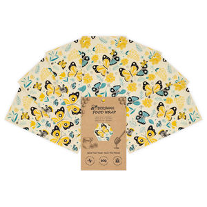 ขี้ผึ้งกระดาษออร์แกนิกใช้ซ้ำได้ถุงเก็บอาหารแบบซักได้เป็นมิตรต่อสิ่งแวดล้อม - Product Image 3