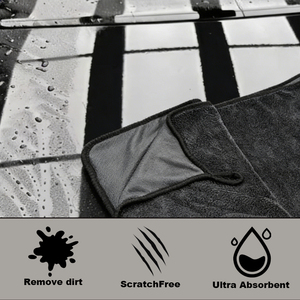 Toalla de Microfibra Trenzada 30*40, 400gsm, <span class=keywords><strong>Monocapa</strong></span>, Súper Absorbente, Fácil de Lavar, Más Grande, Gruesa y Suave para el Cuidado y Limpieza del Automóvil - Product Image 6