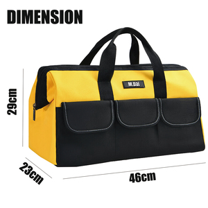 Bolsa de Herramientas Resistente al Agua Personalizada con Correa Ajustable y Asa Acolchada, Diseño de Boca Ancha para Organización de Almacenamiento de Herramientas - Product Image 2