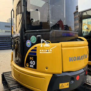 Excavadora hidráulica usada de 4 toneladas KOMATSU PC40MR en stock, miniexcavadora de segunda mano KOMATSU PC40 PC55 PC60 en venta - Product Image 4