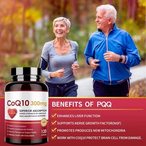 OEM/ODM <b>Herbal</b> <b>Supplement</b> 98% Pure Coenzyme Q10 300mg Softgel Capsules 120 Count Cardiovascular Health & Immune System Booster - Product Image 3