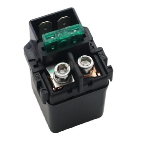 รีเลย์สตาร์ทมอเตอร์ไซค์คาวาซากิ 12V สีดำ ขั้วต่อแบบสกรู ติดตั้งแบบโบลต์ สำหรับเปลี่ยนซ่อม - Product Image 3