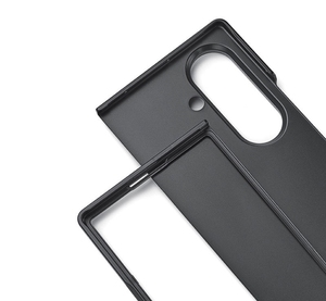 Couverture rigide noire mate vide brute pour Samsung Zflip7 Zfold7 6 5 4 <span class=keywords><strong>coque</strong></span> PC en plastique vierge pour Samsung Z Fold7 Flip7 - Product Image 1