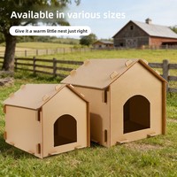 Poulailler en plastique imperméable personnalisé pour l'extérieur, abri résistant à l'humidité pour poulets, canards, oies, chats, chiens, détachable