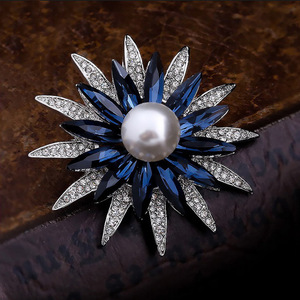 Shinning Dandelion Hollowed Flower Alloy Brooch for Women-Gift Party & Wedding Occasions - Product Image 6