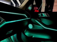 Speaker Pintu Depan Belakang untuk BMW X6 G06 Baru, Tweeter Bercahaya, Trim Lampu Malam, Subwoofer, Speaker Audio, Cover LED Klakson