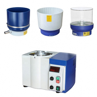 Polisseuse magnétique argentée de haute qualité Polisseuse de bonne qualité 3 et 1 Machine centrifuge de polissage