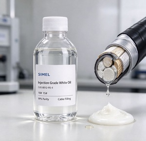 SIMEL Brand <b>White</b> Mineral Oil CAS 8042-47-5 Liquid Paraffin 5# 10# 15# 26# Cosmetic Industrial Grade Colorless Transparent Liqui - Product Image 1