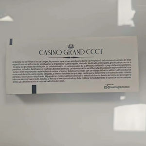 Boleto de Papel Térmico Personalizado de 65*105mm, EZ Pay, para Canje de Premios, Lotería, Casino, Máquina de Juegos de Tragamonedas, Boleto Rasca y Gana Impreso - Product Image 2