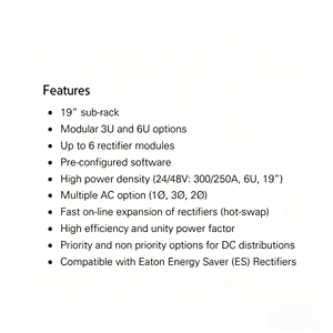 Sistema de Alimentación Integrado APS6, Regulación de Voltaje Estable, Sistema Rectificador de CC, Módulo de Fuente de Alimentación de Calidad Industrial - Product Image 6