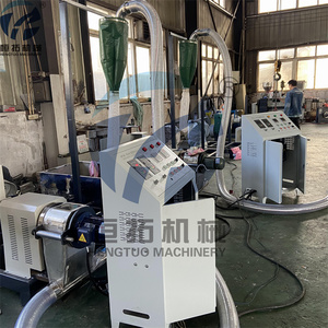 Machine de recyclage de films plastiques et de granulés plastiques HONTO HT-H75 entièrement automatique à refroidissement par air et sans eau - Product Image 2