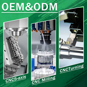 Servizio di Lavorazione <span class=keywords><strong>CNC</strong></span> di Precisione su Misura, Parti in Alluminio e Acciaio Inossidabile, Lavorazione di Tornitura e Fresatura <span class=keywords><strong>CNC</strong></span> - Product Image 4