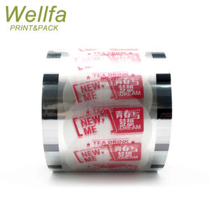 فيلم ختم سهل الإزالة مطبوع حسب الطلب من البولي إيثيلين تيريفثالات والبولي إيثيلين للأكواب البلاستيكية، فيلم ختم حراري للأكواب البلاستيكية من البولي إيثيلين تيريفثالات والبولي بروبيلين - Product Image 6