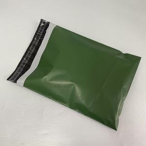 High Quality Durable Eco-Friendly Forest Green Mailer <b>Waterproof</b> Shipping Mailing Courier Bags Custom Logo Express Bags - Product Image 4