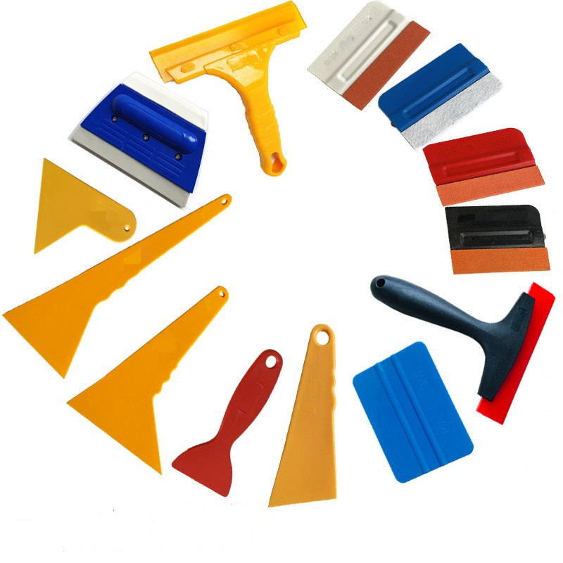 Виниловая пленка валик фетр Ракель аппликатор для оклеивания авто с эффектом хромирования