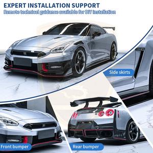 Nuovo Body Kit stile Nisno per <span class=keywords><strong>Nissan</strong></span> <span class=keywords><strong>GTR</strong></span> 2024 metà parti di modifica auto in fibra di carbonio - Product Image 5