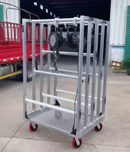 कारखाने प्रत्यक्ष बिक्री बहुउद्देशीय मोबाइल कार्ट्स एकीकृत वेयरहाउसिंग और परिवहन लचीला स्थिरता समायोजन सुरक्षित स्थिर - Product Image 2