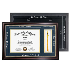 Tái chế Polystyrene PS bằng tốt nghiệp khung với tua chủ cho giấy chứng nhận tốt nghiệp khung văn phòng & Trường Học cung cấp - Product Image 2