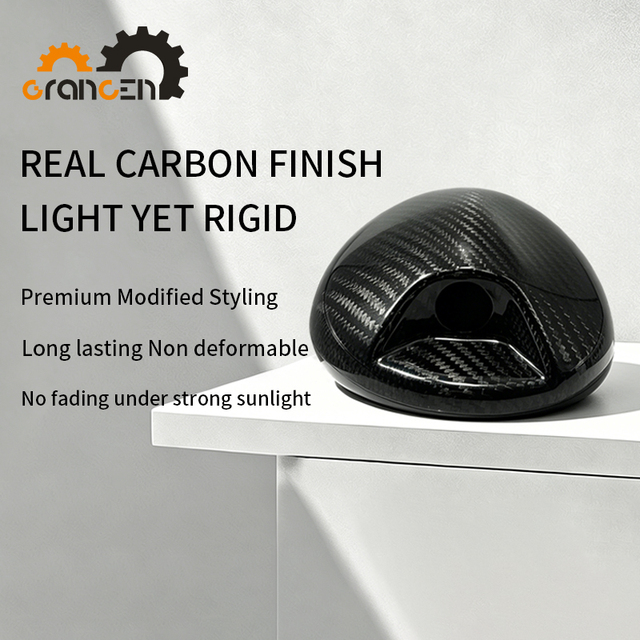 Carbon Fiber Car Rearview Side Mirror Cover Cap Wing Mirror Shell Housing Overlay Replacement Trim for Sport Performance Vehicle
