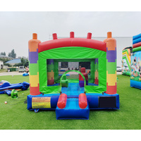 Château gonflable commercial MICO pour enfants, blocs de construction, aire de jeux, structure de saut en PVC de qualité professionnelle, pour fêtes, 3 ans et plus