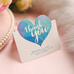 Biglietti d'Auguri Moderni a Forma di Cuore con Pittura a Olio 3D, Carta Patinata Lucida, Laminazione Eco-Friendly, per la Festa della Mamma e Regali Festivi - Product Image 4
