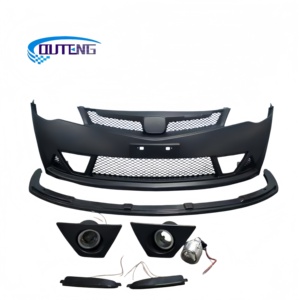 ชุดแต่งกันชนหน้า Honda Civic <span class=keywords><strong>FD</strong></span> Type R USDM <span class=keywords><strong>Mugen</strong></span> RR พร้อมไฟตัดหมอก ABS Lip USDM ปี 2006-2011 - Product Image 1