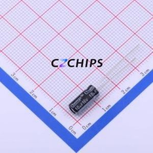 Condensador Electrolítico de Aluminio de Montaje Pasante KM106M016D11RR0VH2FP0, D5xL11mm 10uF 20% 16V 35mA-120Hz - Product Image 1