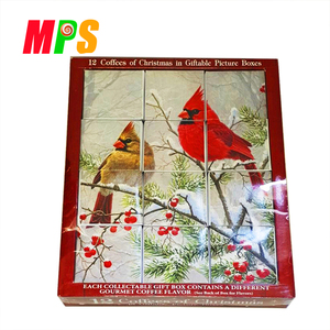 프라이빗 라벨 OEM 9개 개별 포장 향이 첨가된 홀리데이 커피 미니컵 인스턴트 파워 커피 - Product Image 3