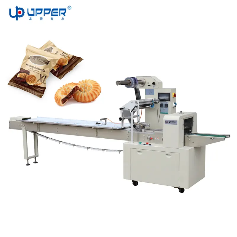 Para Pesaj Mamul Kuchen Kekse Kissen packung horizontale Verpackungs maschine Türkisches Datum Maamoul Trocken kuchen Flow Packing Machine