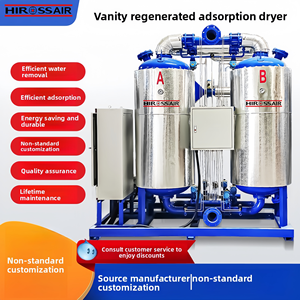 Sécheur d'<span class=keywords><strong>air</strong></span> régénératif à déshydratant thermique à purge par souffleur 22-75 Nm³/min pour compresseur d'<span class=keywords><strong>air</strong></span> à vis Secante De Aire Comprimido - Product Image 4