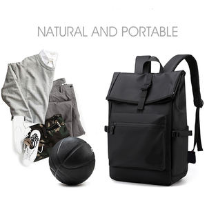 Sac à dos de voyage extérieur personnalisé, sac à dos à roulettes pour ordinateur portable, sac à dos scolaire imperméable, sac à dos moderne en cuir pour ordinateur portable - Product Image 3