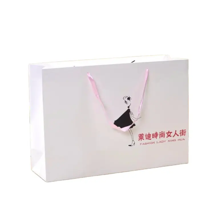 Professional manufacturers wholesale personalized hot sale fashion paper gift shopping bags for loreal paper bag
