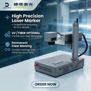 Machine <span class=keywords><strong>de</strong></span> gravure laser <span class=keywords><strong>de</strong></span> logo <span class=keywords><strong>de</strong></span> surface non métallique <span class=keywords><strong>de</strong></span> bureau 3W 5W UV pour verre plastique/Machine <span class=keywords><strong>de</strong></span> marquage laser à fibre 20w - Product Image 1