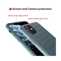 Usine en gros étanche pour iPhone X XR XSMax 7 8 Plus antichoc couverture arrière tissé étui de téléphone portable