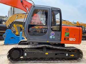 Excavadora Industrial Usada Hitachi EX120 de 12 Toneladas, Equipo de Construcción de Alta Calidad con Bomba de Engranajes de Motor, Origen Japón - Product Image 2