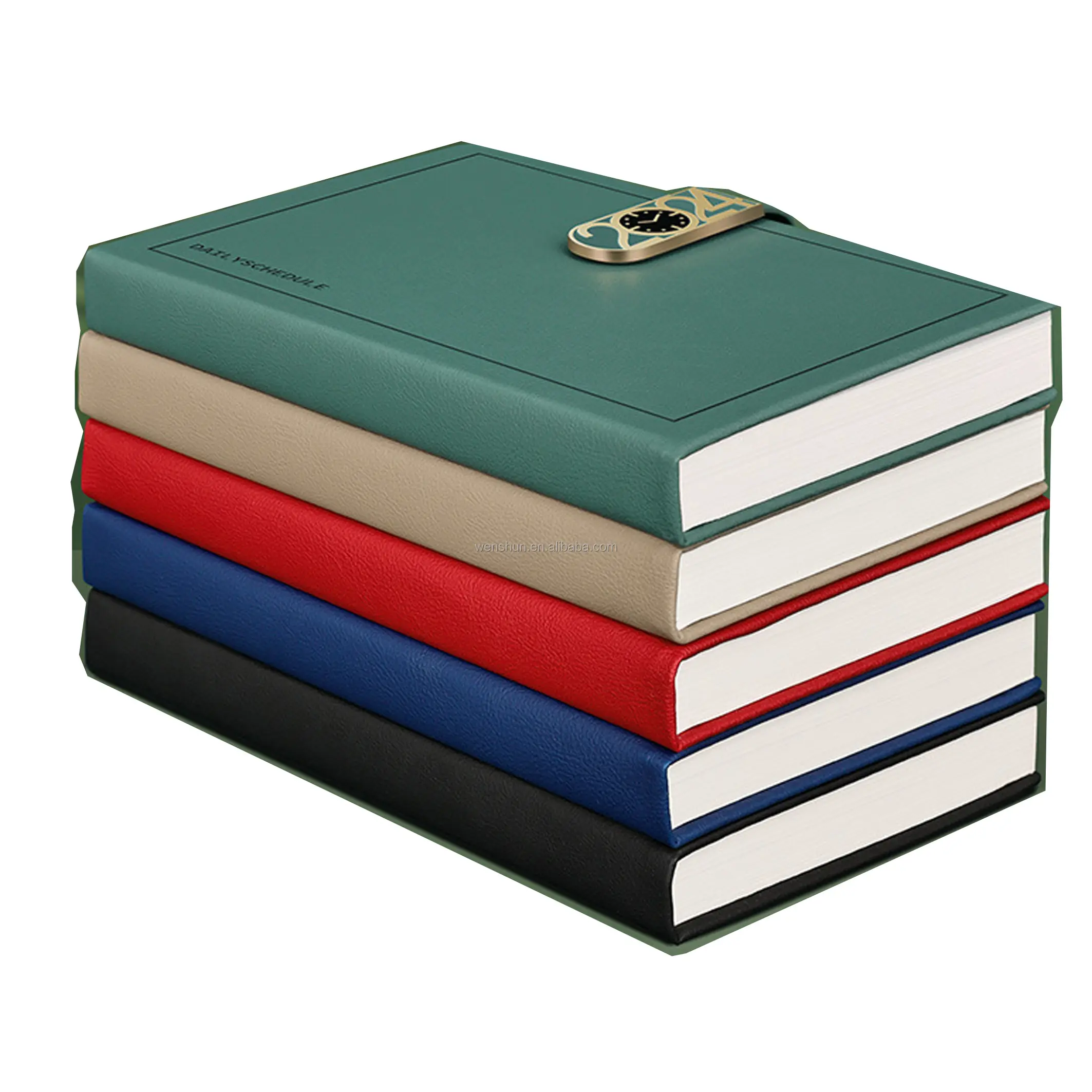 2024 Impressão de livros Tamanho personalizado A4 A5 Journal Notebook Organizer Expense Tracker Notepad Budget Planner Livros com adesivos