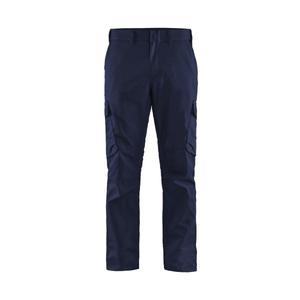 BLAKLADER - 144418328985D116 Pantalones industriales elásticos Azul marino/Azul aciano-PANTALÓN DE TRABAJO EAN 7330509756553 - Product Image 1