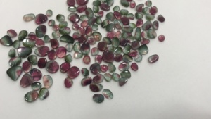 Tranches de tourmaline pastèque naturelle, finition polie brillante, pierres précieuses en vrac pour la fabrication de bijoux, vente en gros, fournisseur premium B2B - Product Image 5