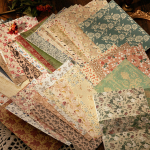 100 rétro scrapbook papier collage scrapbook bricolage décoratif vintage papier - Product Image 4